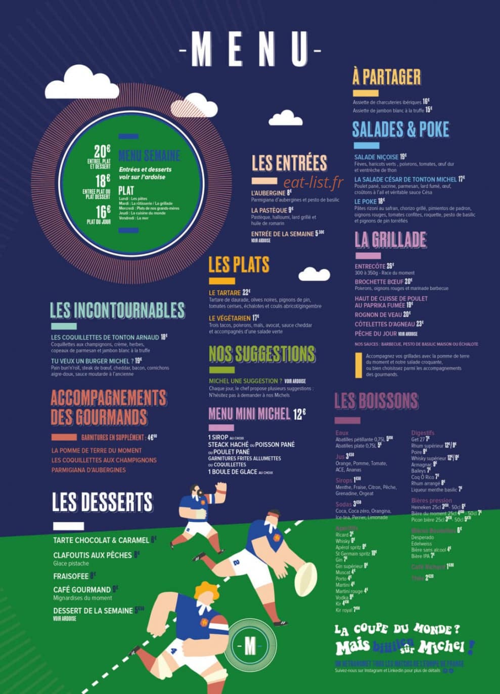 Tonton Michel — carte page 1