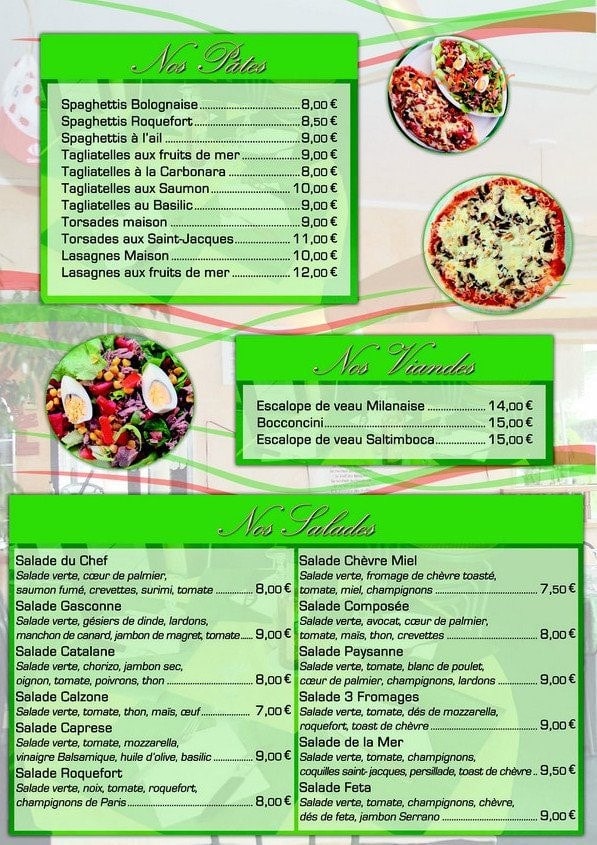 La calzone — carte page 2
