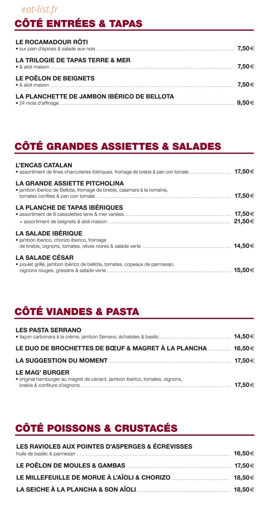 La Pitcholina — carte page 3