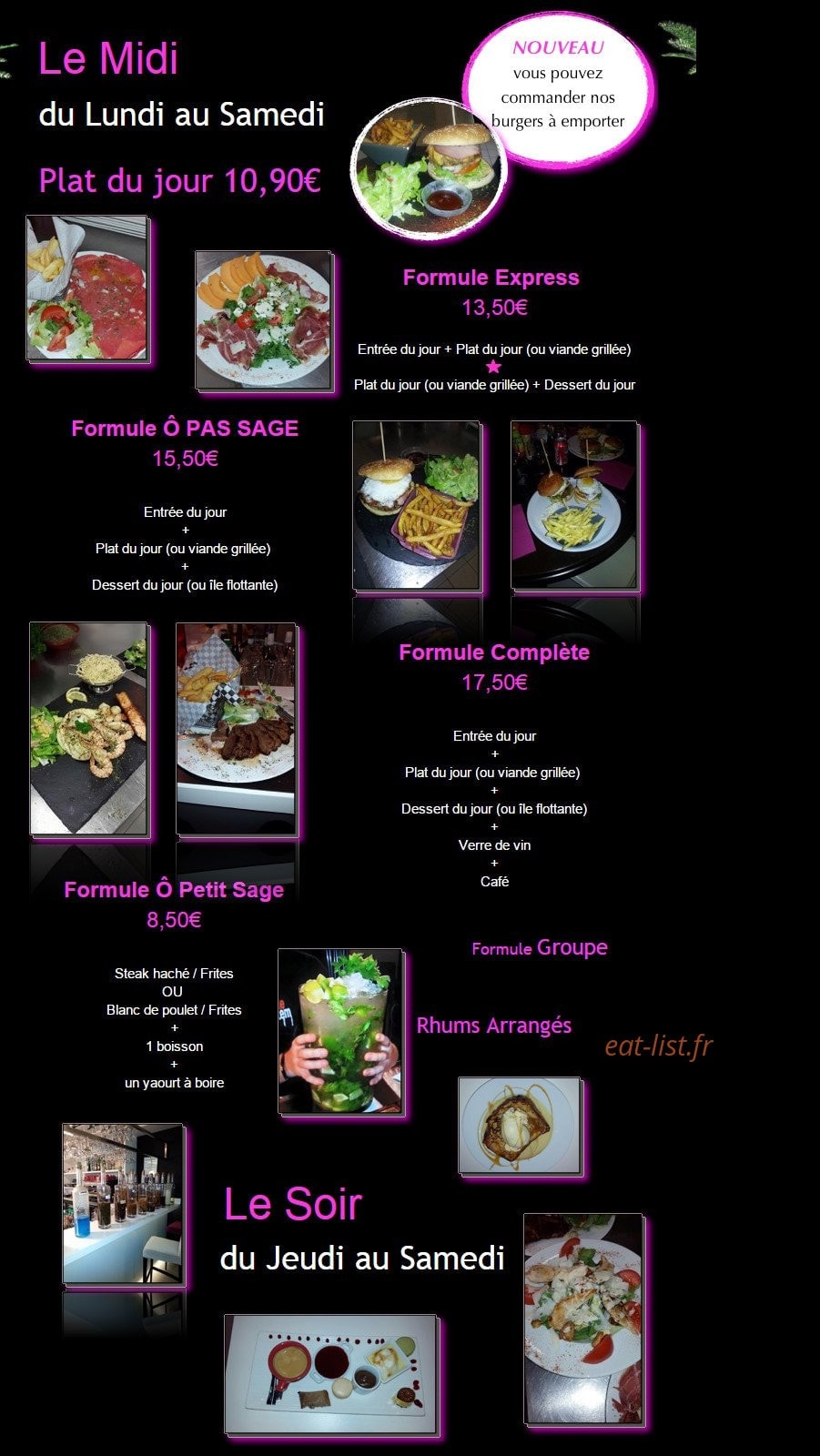 Ô Pas Sage — carte page 1