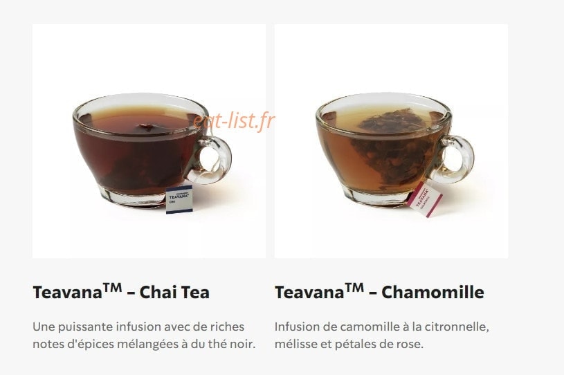 Starbucks Coffee — carte page 31