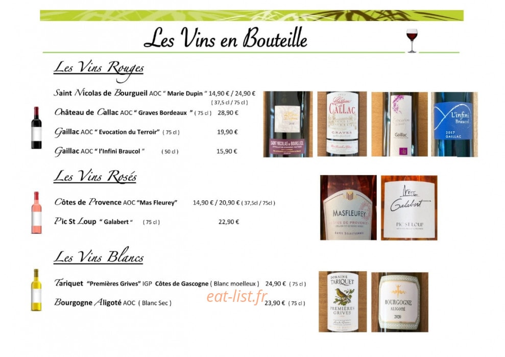 Bambou et Saveurs — carte page 7