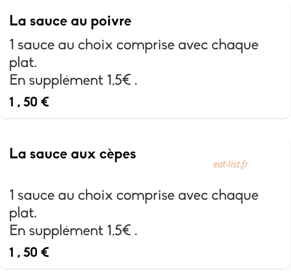 Bistrot & Compagnie — carte page 8