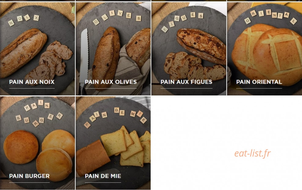 Boulangerie Marie Blachère — carte page 2
