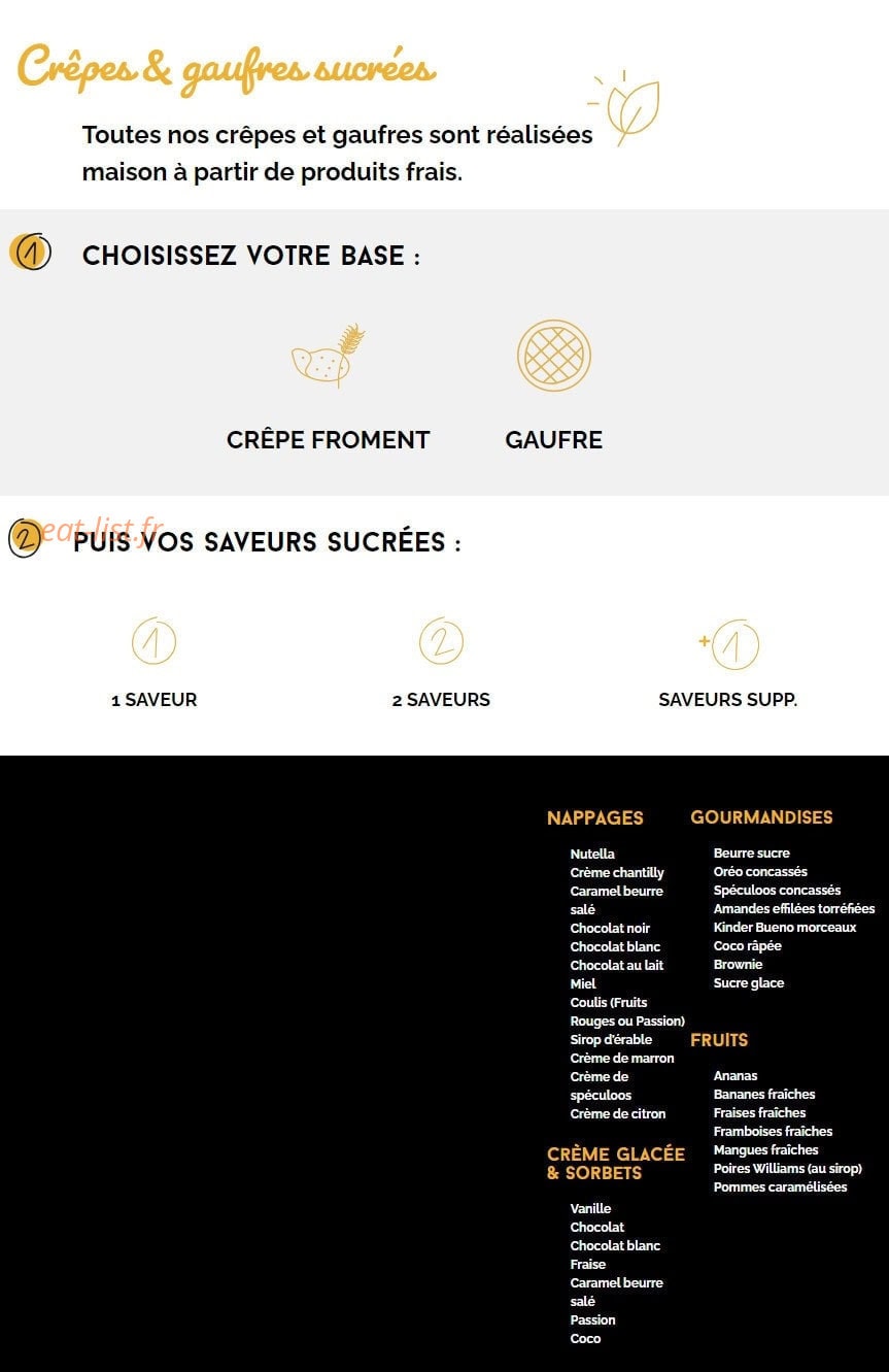 Crêpe Touch — carte page 5