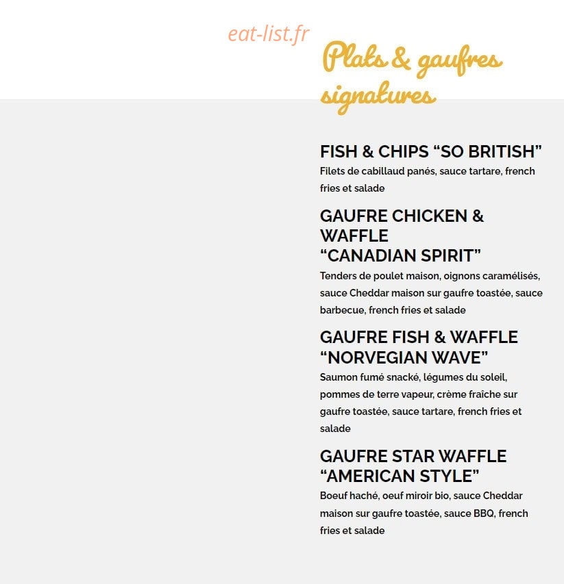 Crêpe Touch — carte page 3