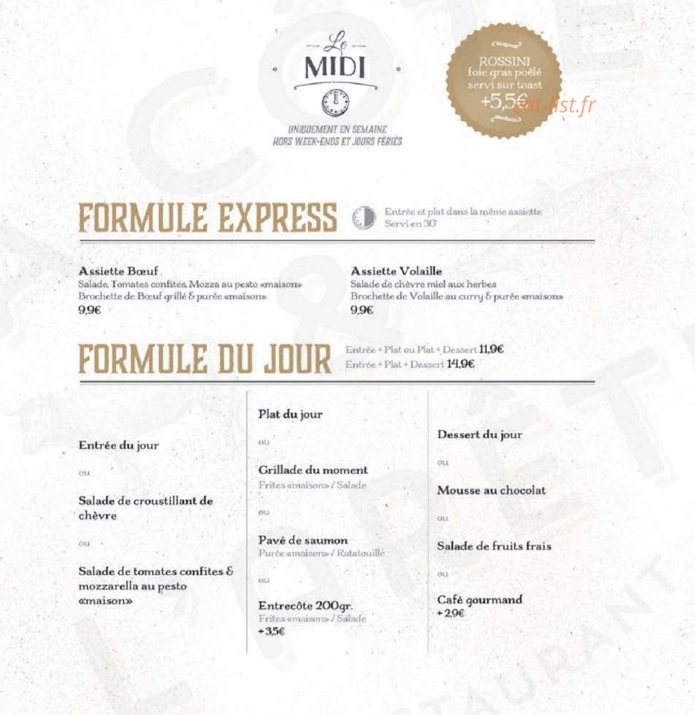 La Côte & l'Arête — carte page 3