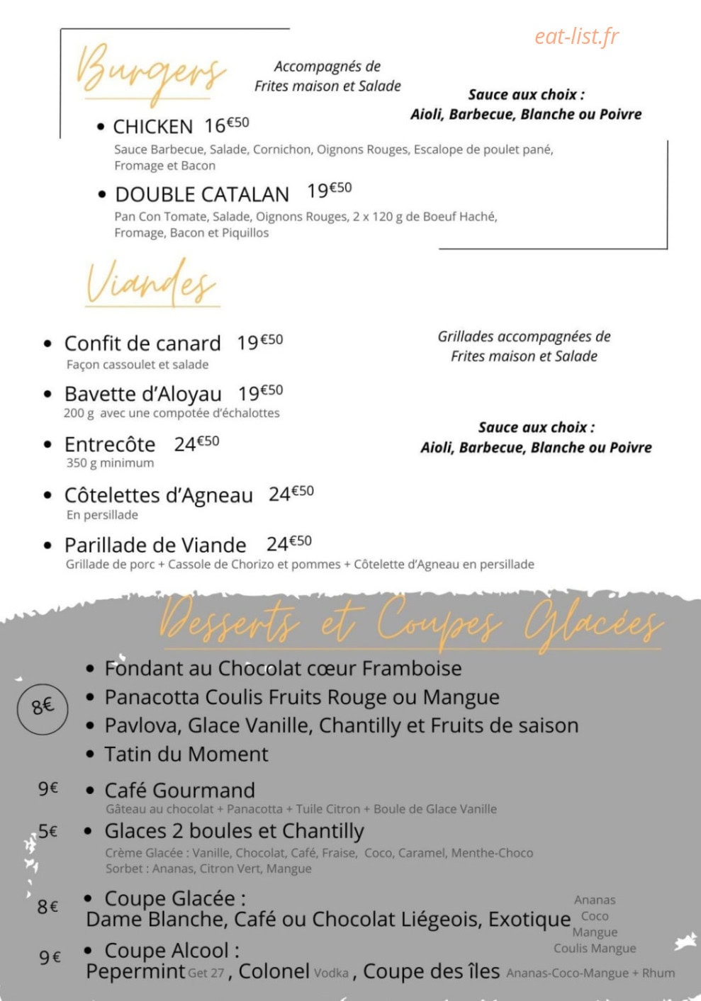 La Terrasse — carte page 3