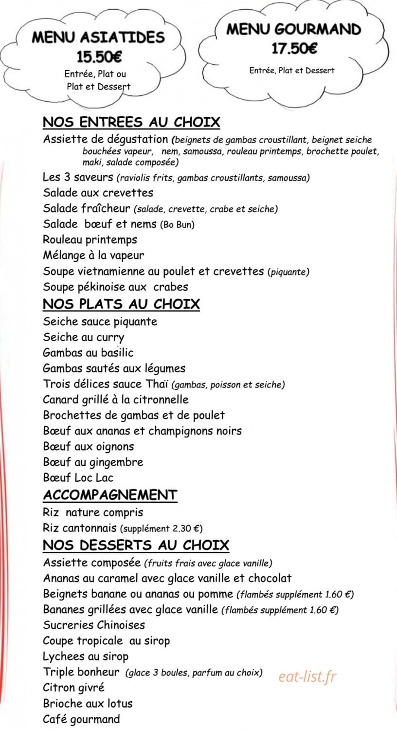 Les Asiatides — carte page 5