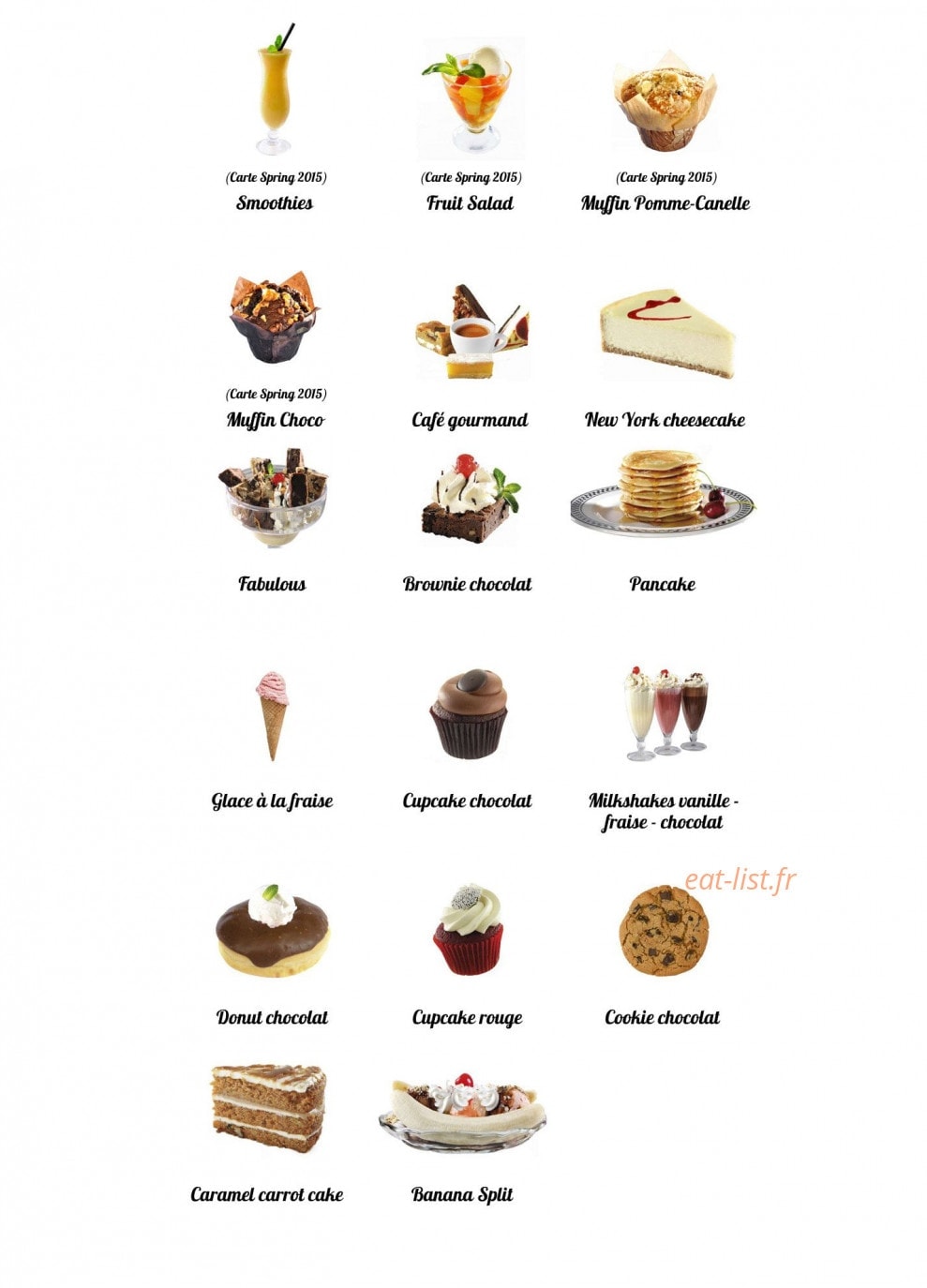 Tommy' s — carte page 8