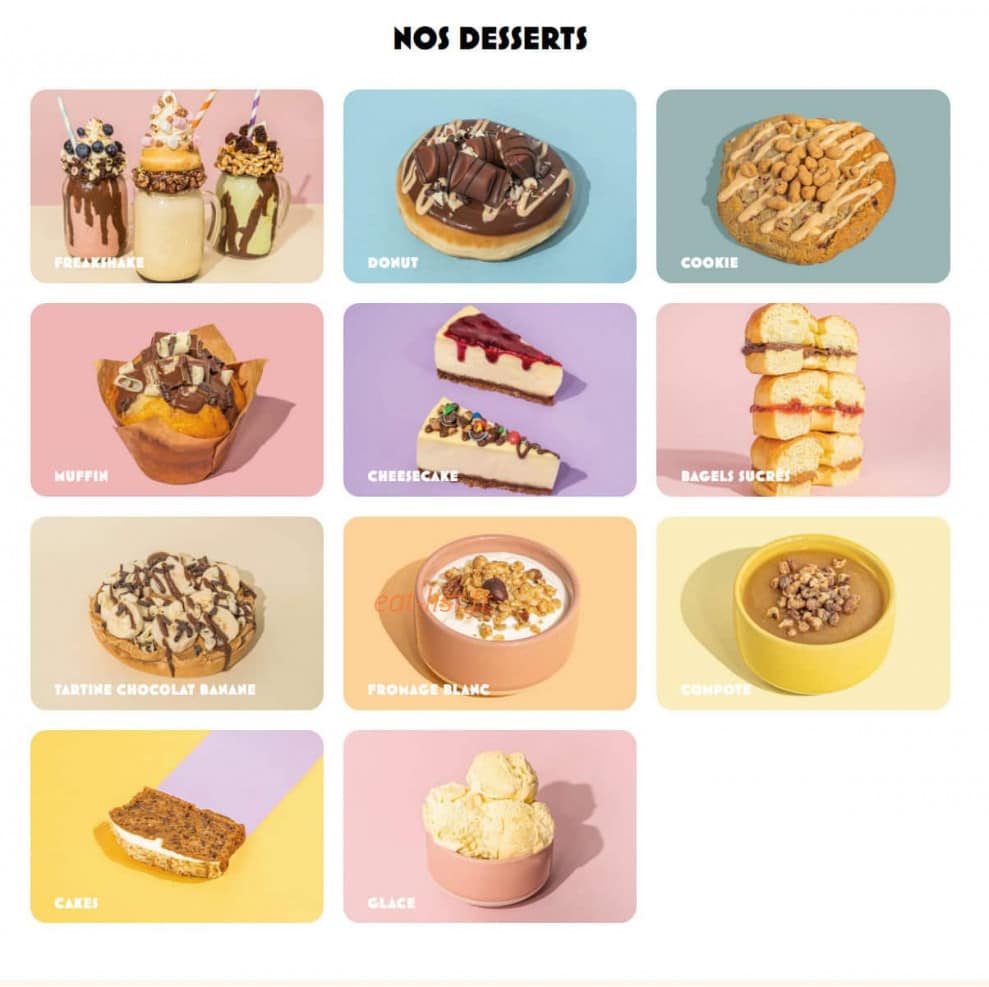 Bagel Corner — carte page 6