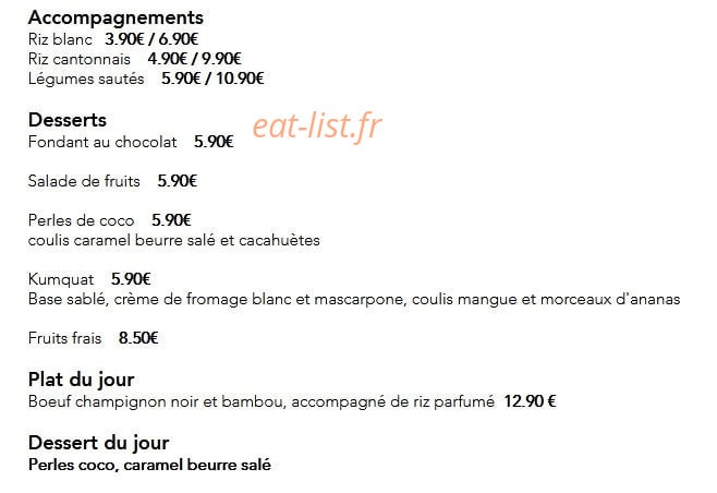 Kumquat — carte page 4