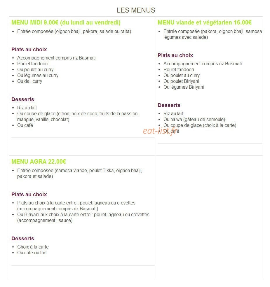 L'Agra — carte page 1