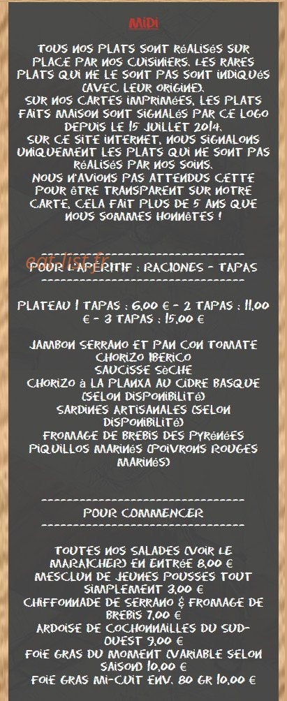 L'Esprit du Sud-Ouest — carte page 1