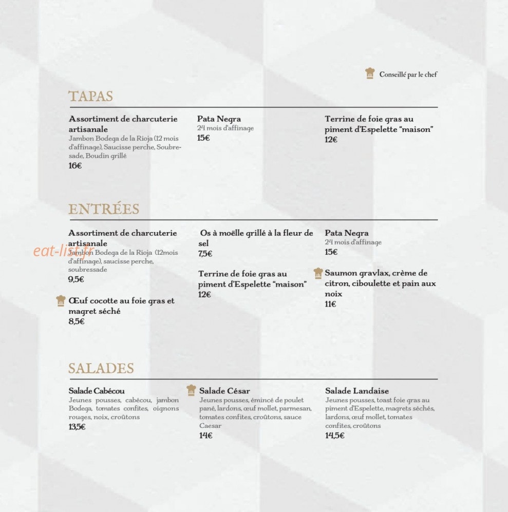 La Côte & l'Arête — carte page 4