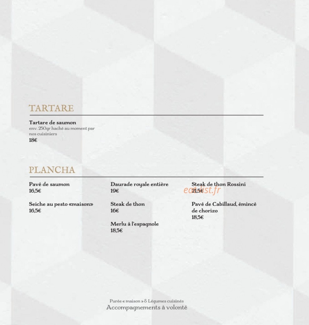 La Côte & l'Arête — carte page 8