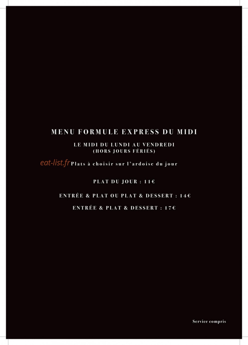 La Signature — carte page 6