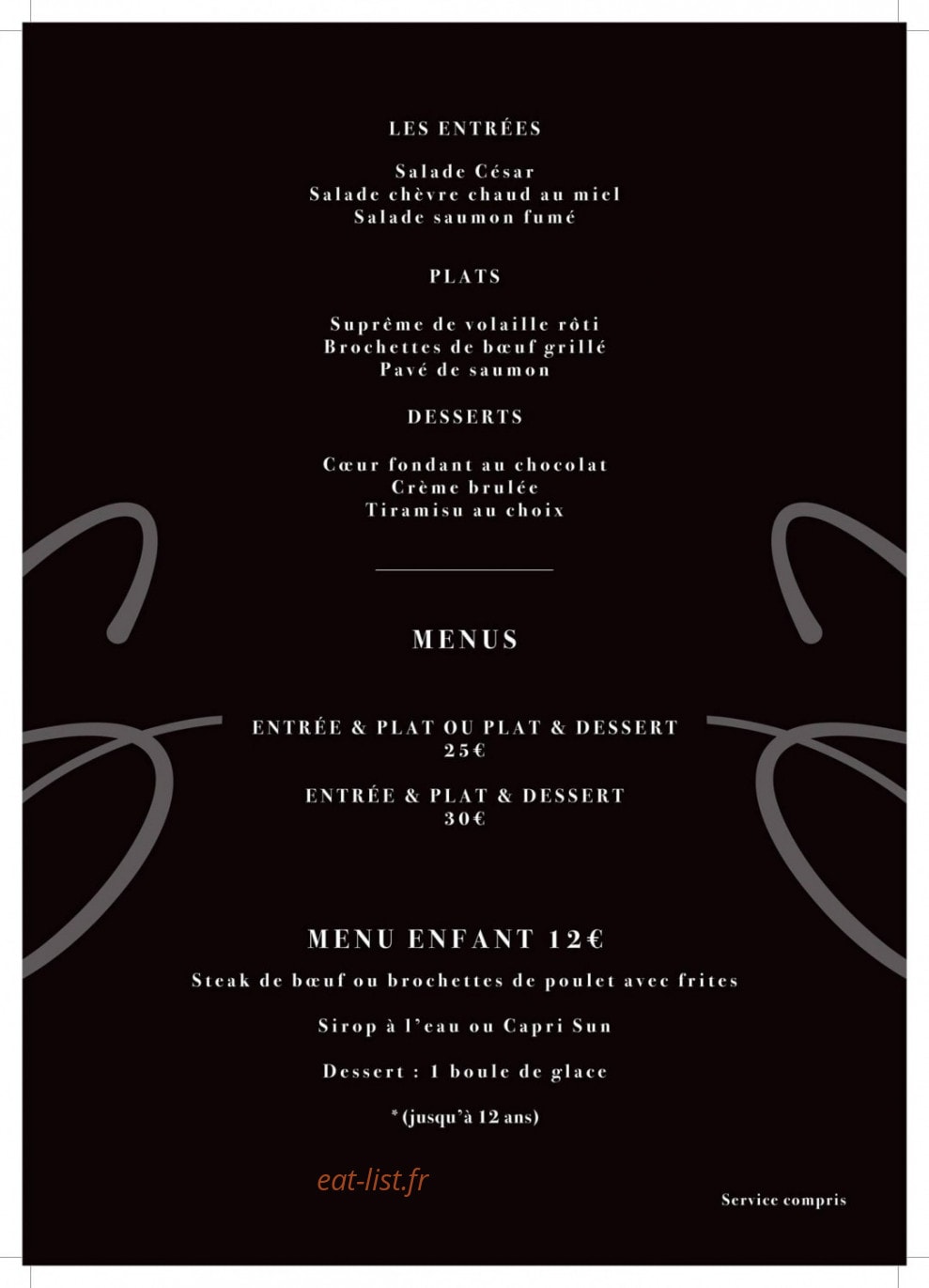 La Signature — carte page 5
