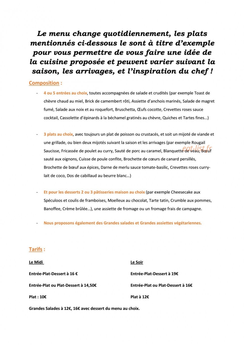 Le Saint-Florent — carte page 1