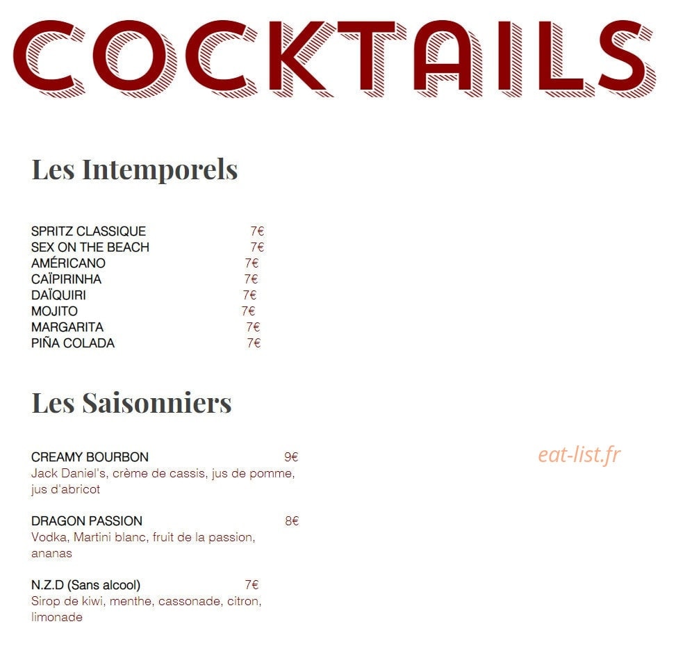 Le toucan — carte page 4
