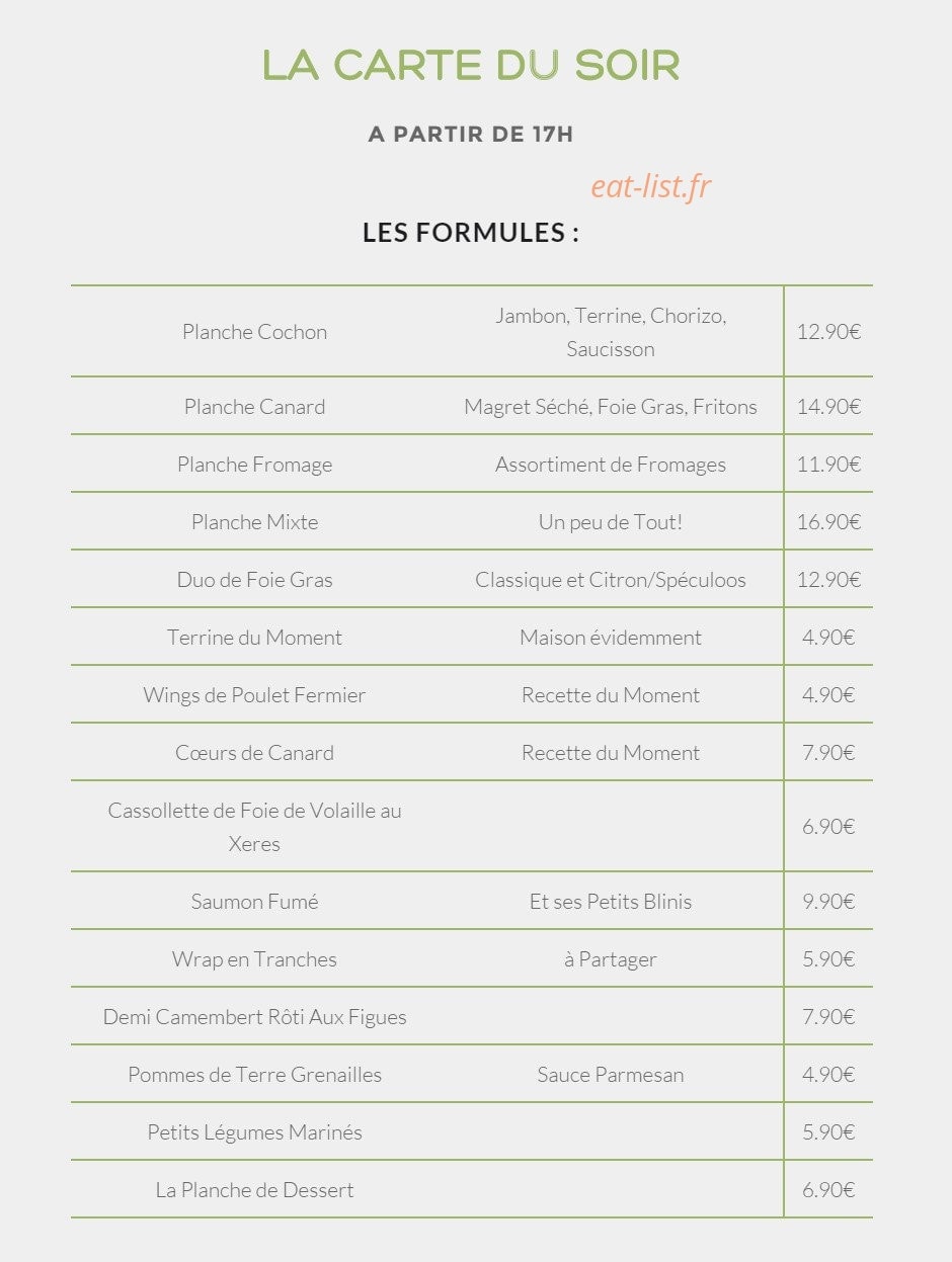Monsieur Poule — carte page 3