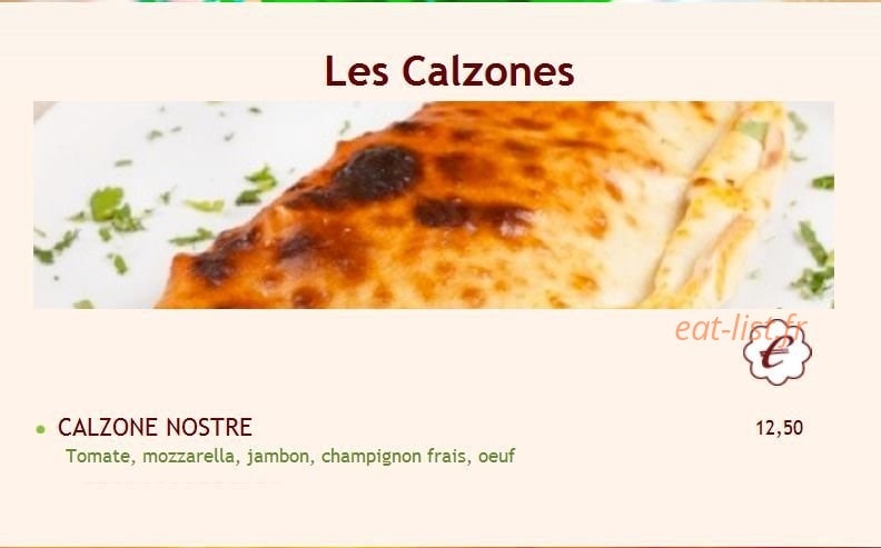 Pizz'la Tosca — carte page 3