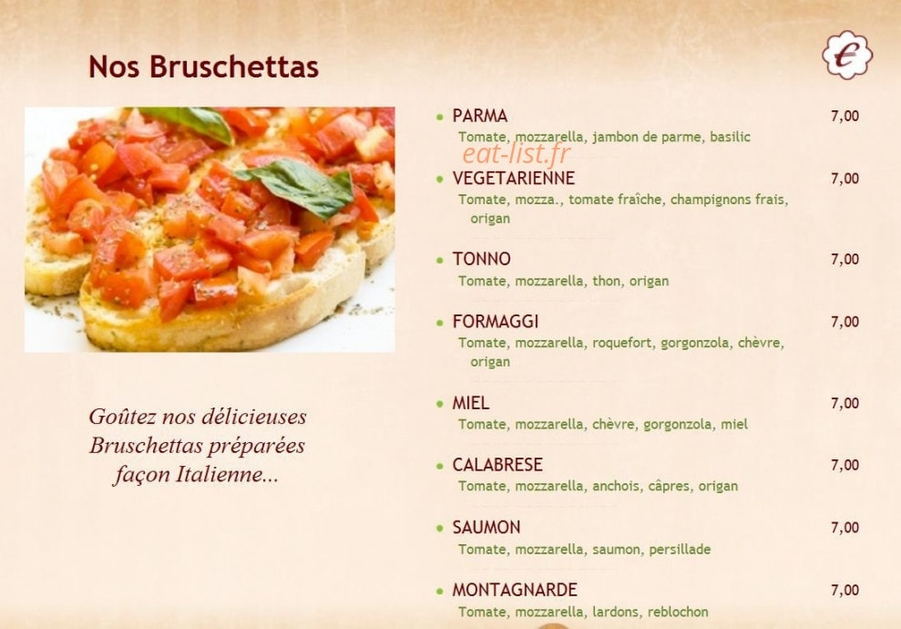 Pizz'la Tosca — carte page 5