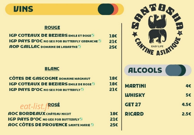 Santosha — carte page 3