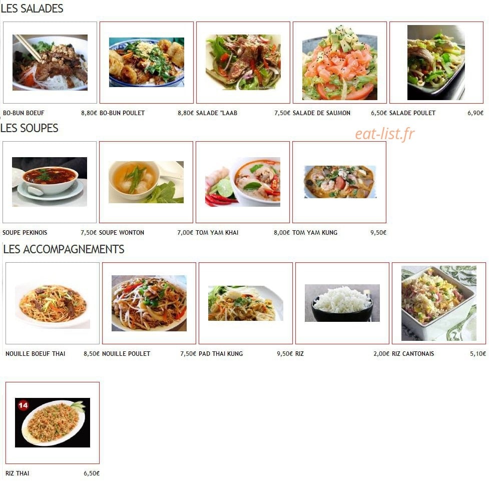 Sushi relais — carte page 7