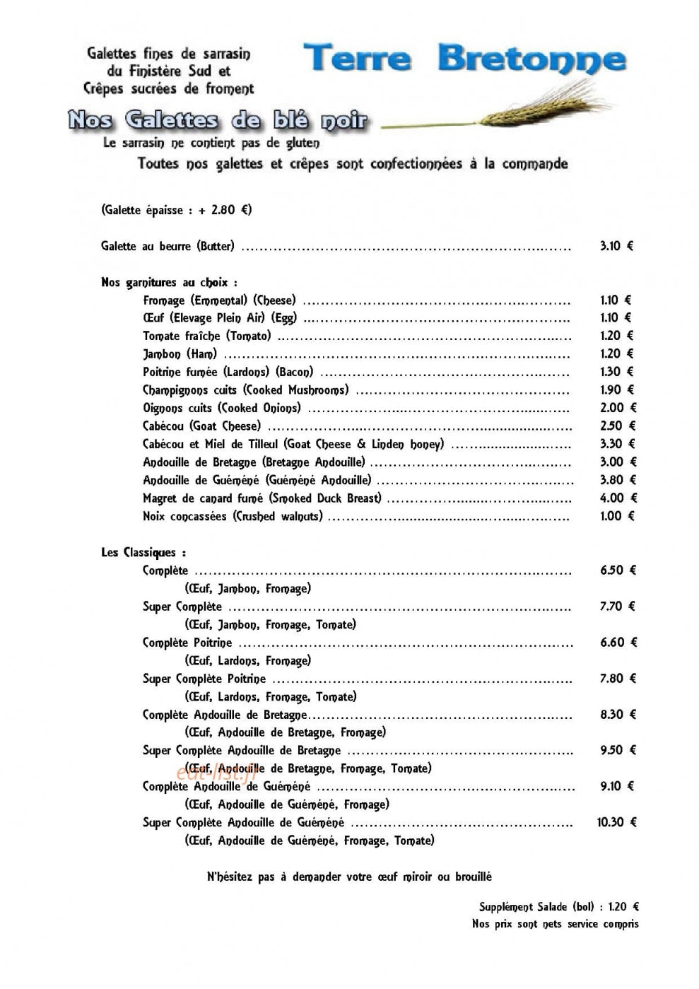 Terre Bretonne — carte page 1