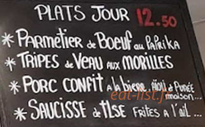 Ça Se Mange Comme Ça — carte page 2
