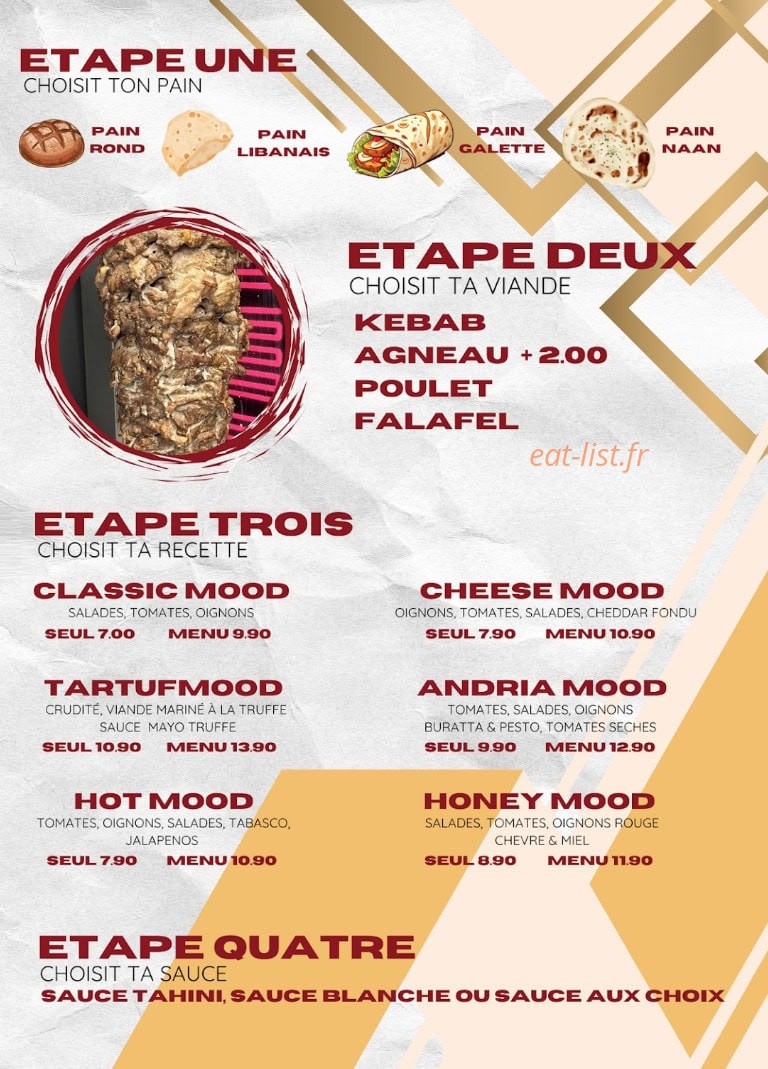 Shawarmood — carte page 5
