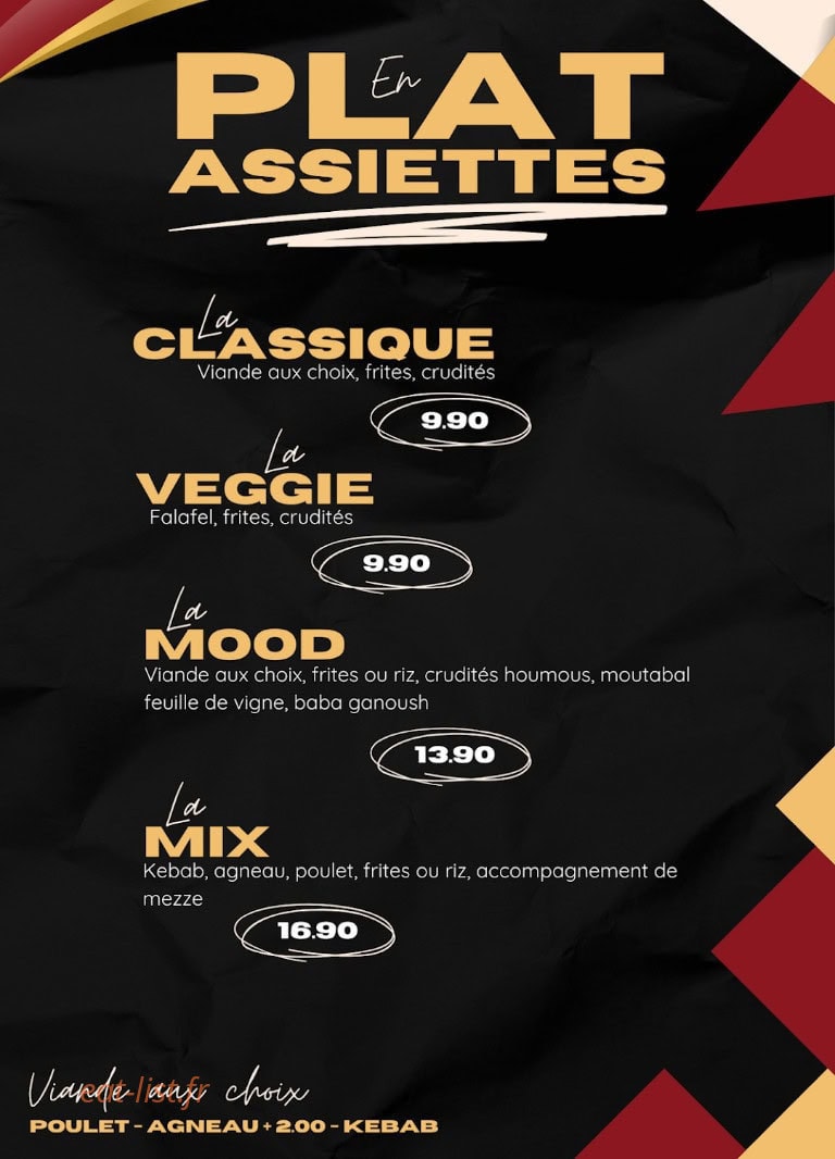 Shawarmood — carte page 2