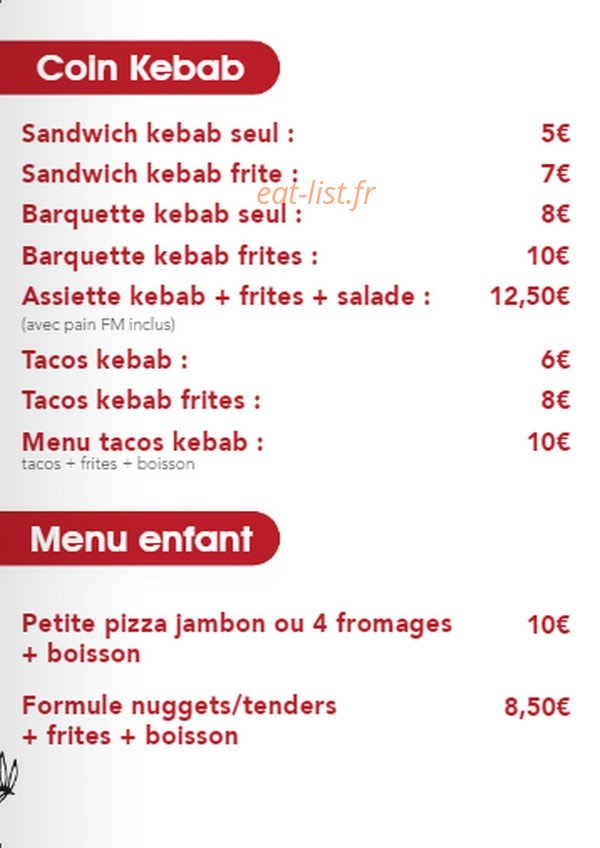 Ds food — carte page 8