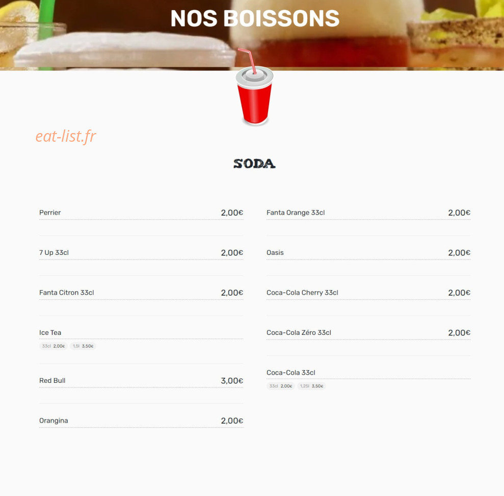 Pizza Way — carte page 6