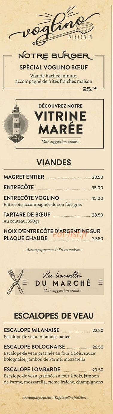Voglino — carte page 2