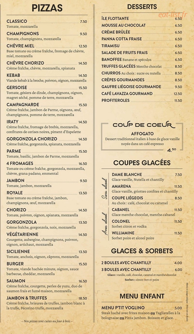 Voglino — carte page 3