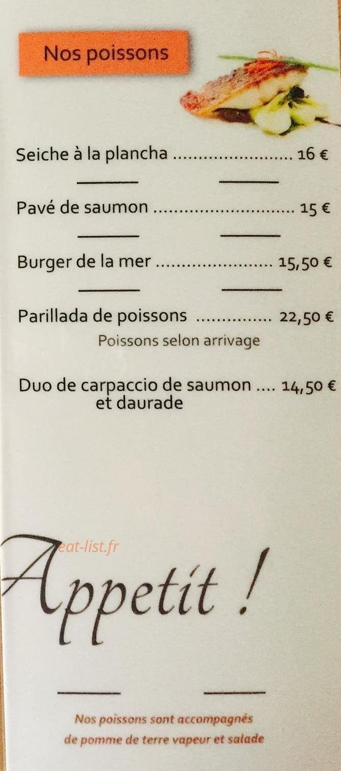 Brasserie L' Airbus — carte page 3