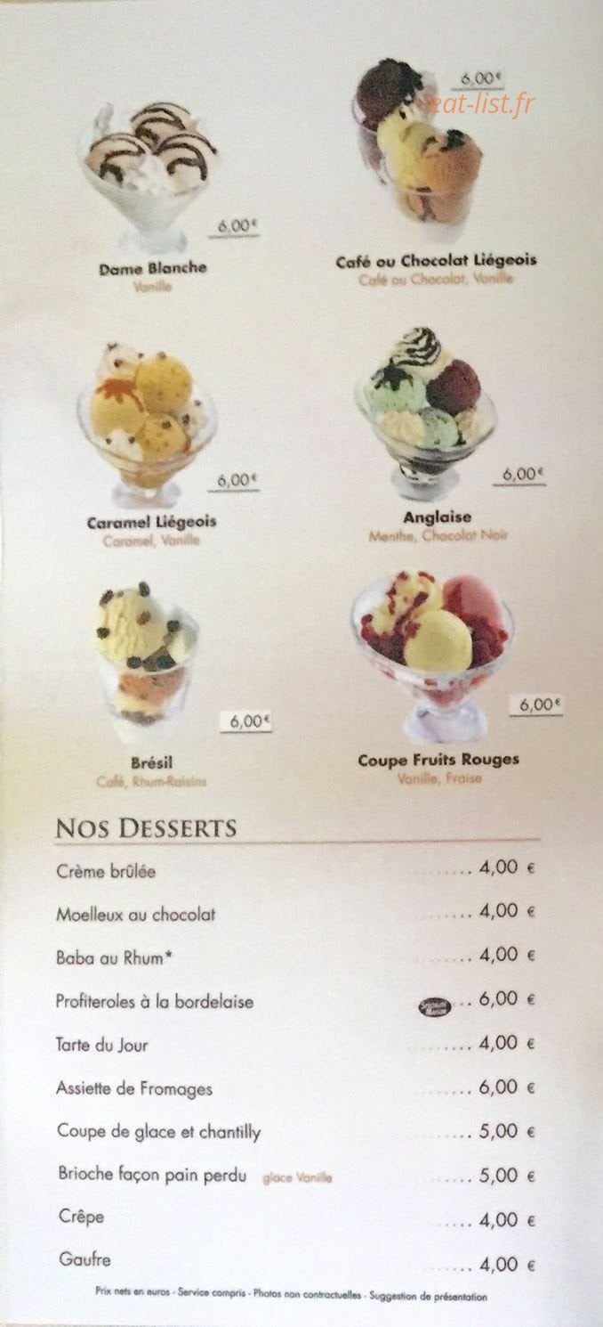 Brasserie L' Airbus — carte page 4