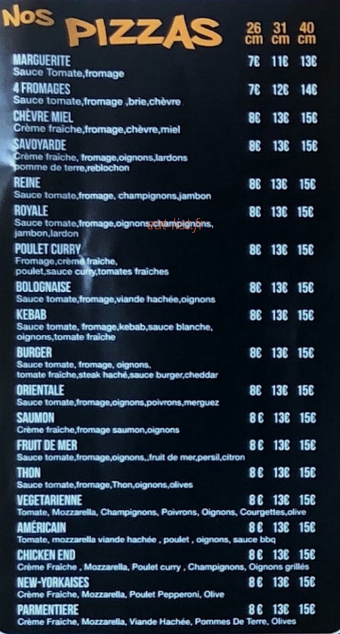 Dubai Eat — carte page 1