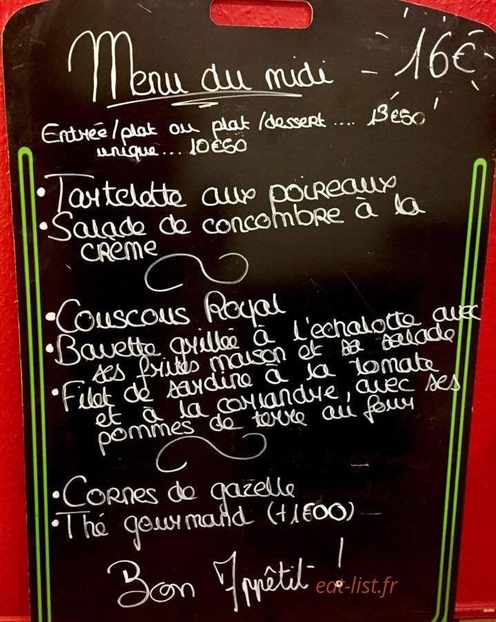 Friendly Auberge — carte page 2