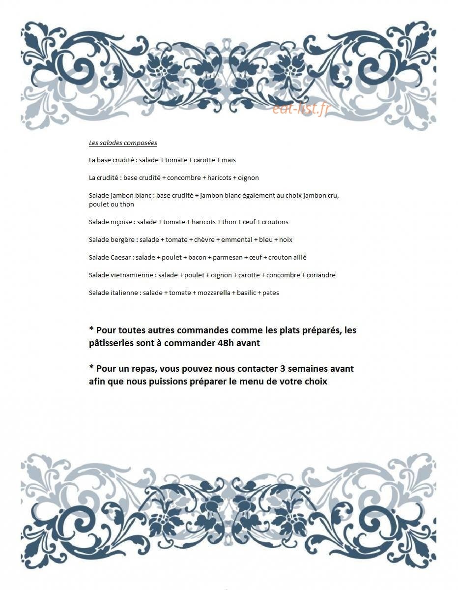 Friendriv'eat — carte page 2