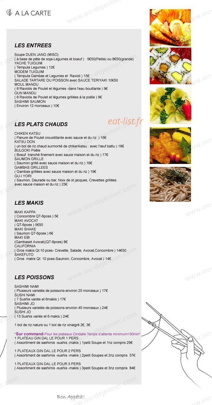 Gi ndal le — carte page 3