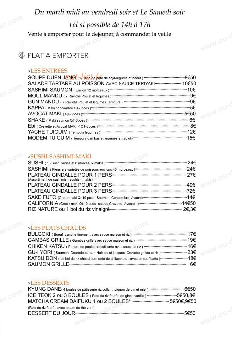 Gi ndal le — carte page 4