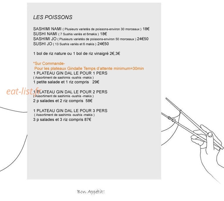 Gin Dal Le — carte page 4
