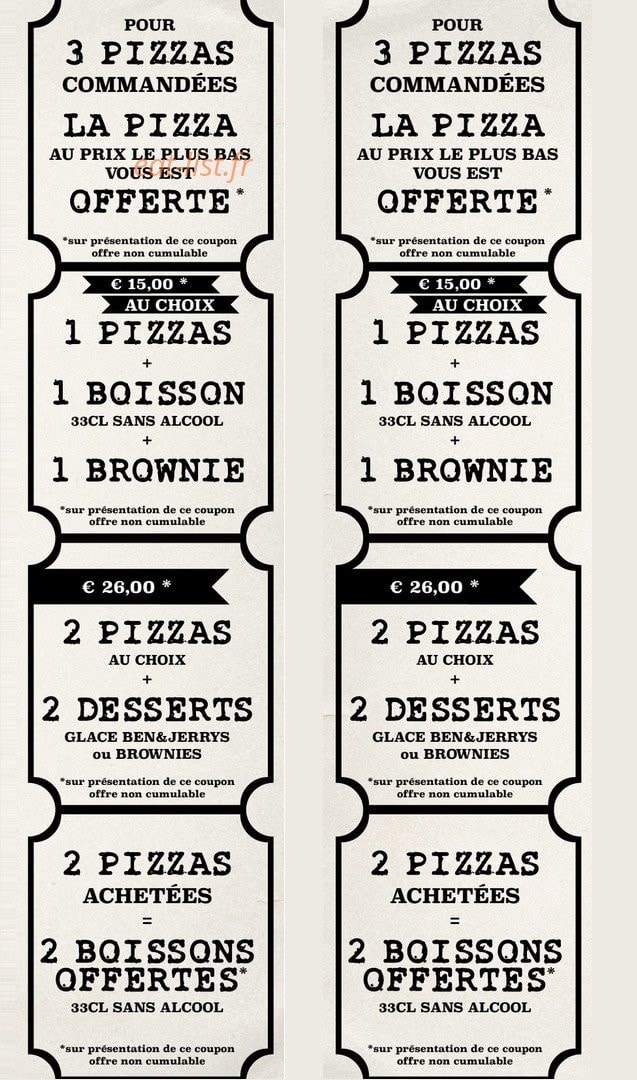 Carte et menu de La Brasserie de l'Armurier à Colomiers — Les formules