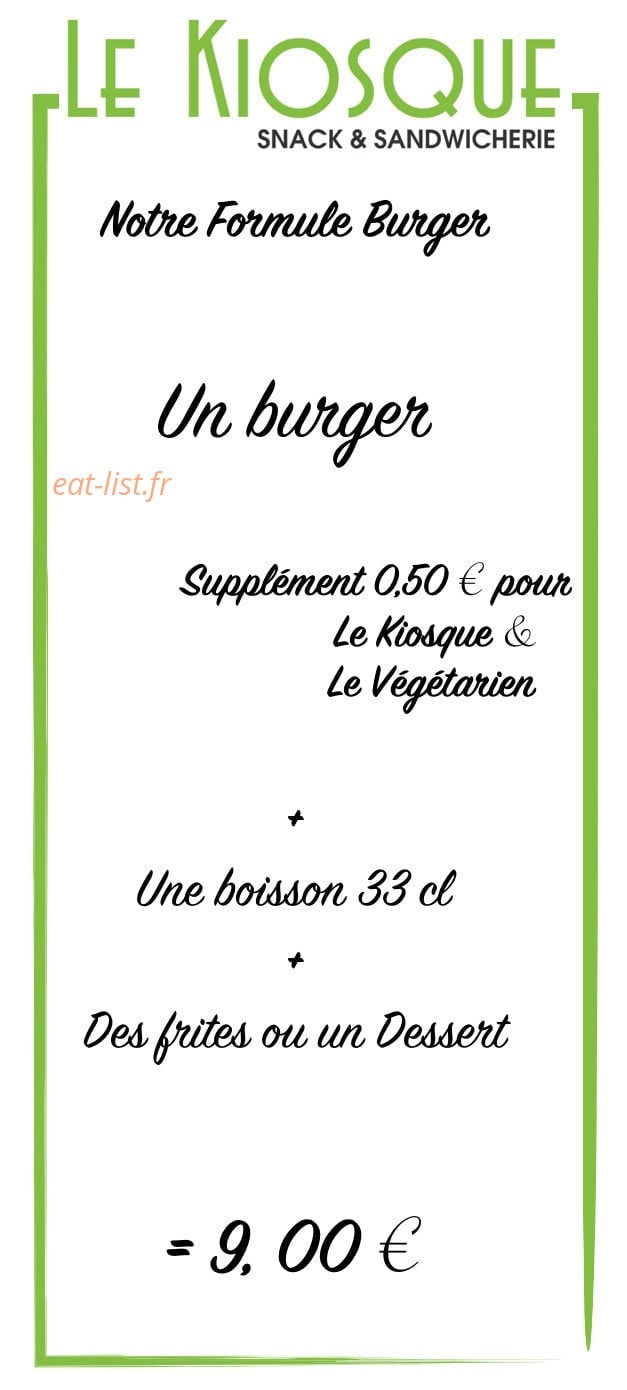 Le Kiosque — carte page 4