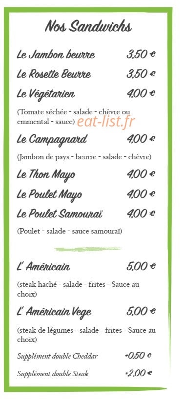 Le Kiosque — carte page 7