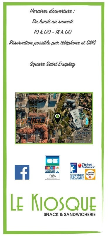 Le Kiosque — carte page 9