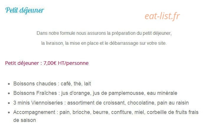 Menthe à l'Eau — carte page 14